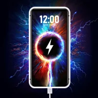 Carga Batería Animada 3D